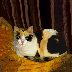 TILLIE ON A PILLOW BRIGHT